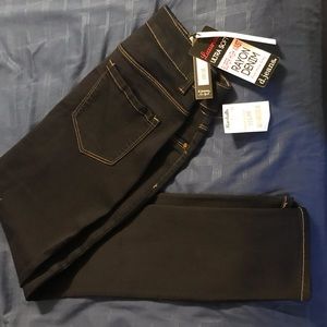d.jeans skinny jeans size 14 dark wash